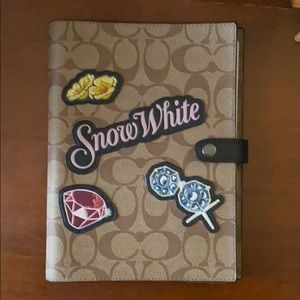 Rare Coach Disney Snow White notebook